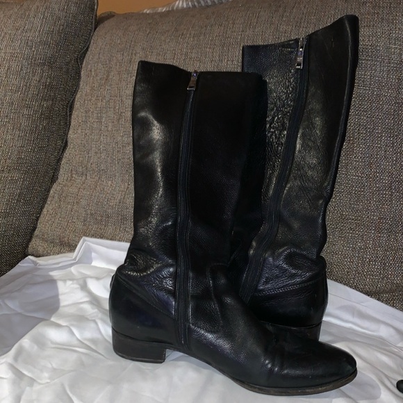 Beautiful Gently Loved Prada Leather Riding Boots ** No Size** - Picture 1 of 9